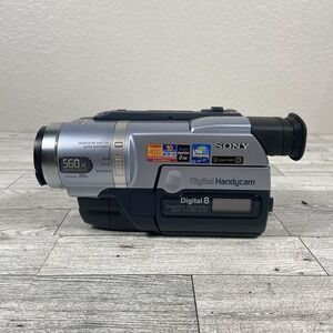 Sony Handycam DCR-TRV130 NTSC Digital8 Tape Video Camera Camcorder FOR PARTS
